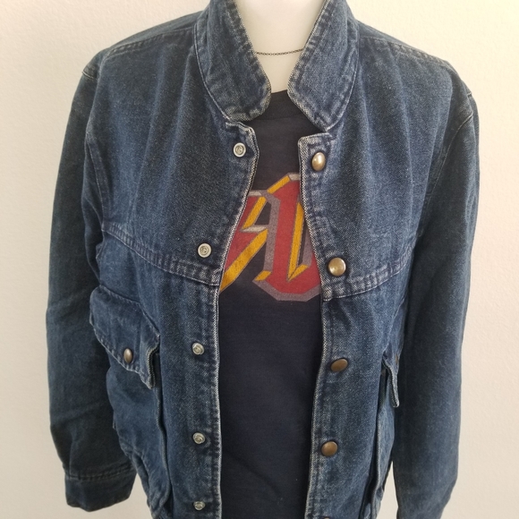 VINTAGE 80's Jeans Jacket - Picture 13 of 15